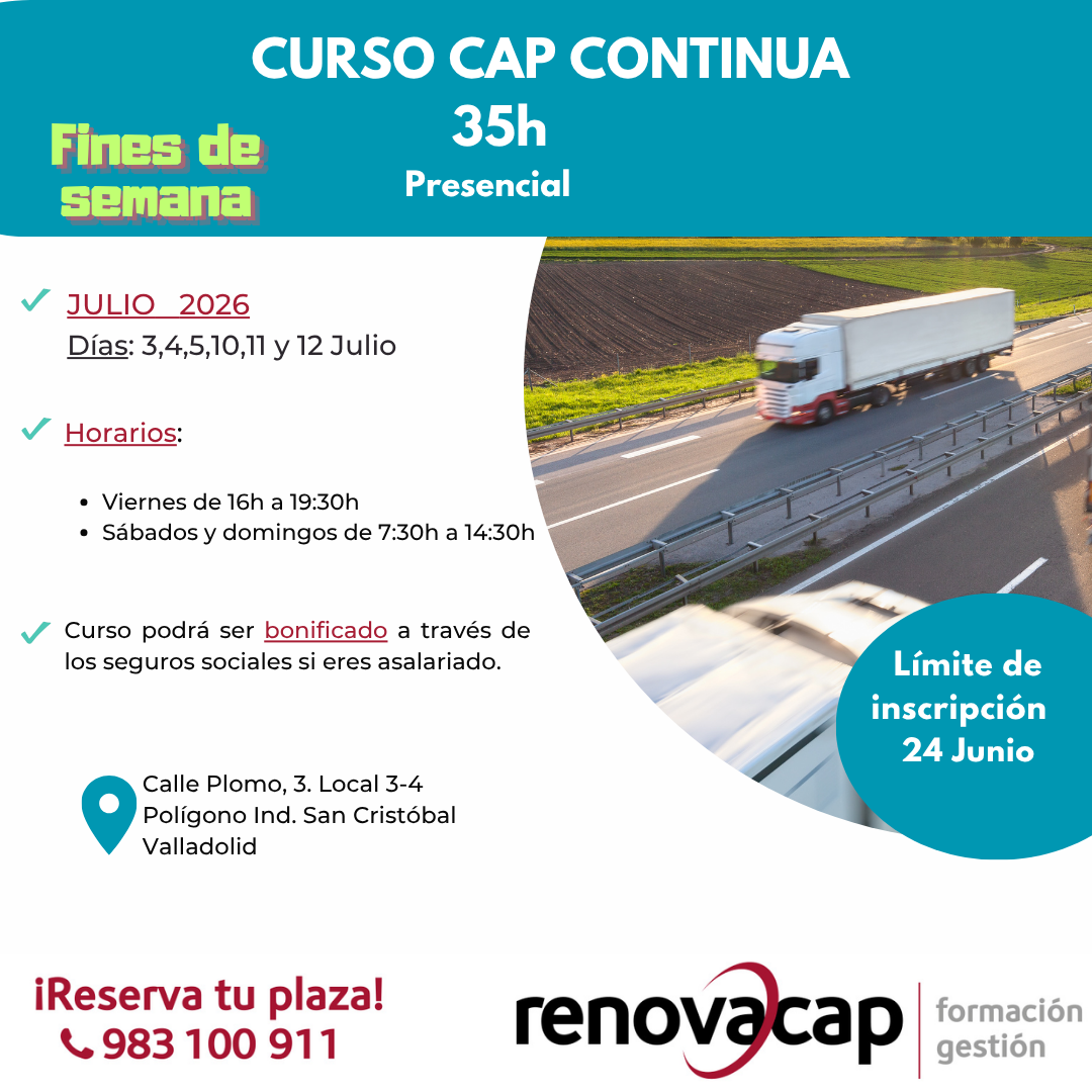 CAP JULIO 2026